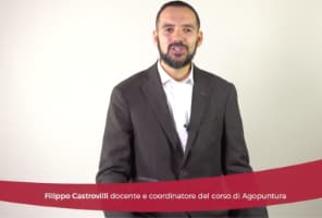 Filippo Castrovilli, docente e responsabile del corso di agopuntura
