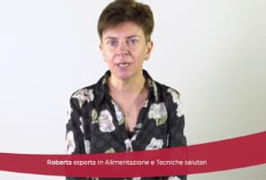 Roberta esperta in alimentazione e operatrice tecniche salutari